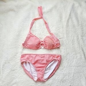 Isaac Mizrahi for Target Early 2000s Striped Bikini Sz L